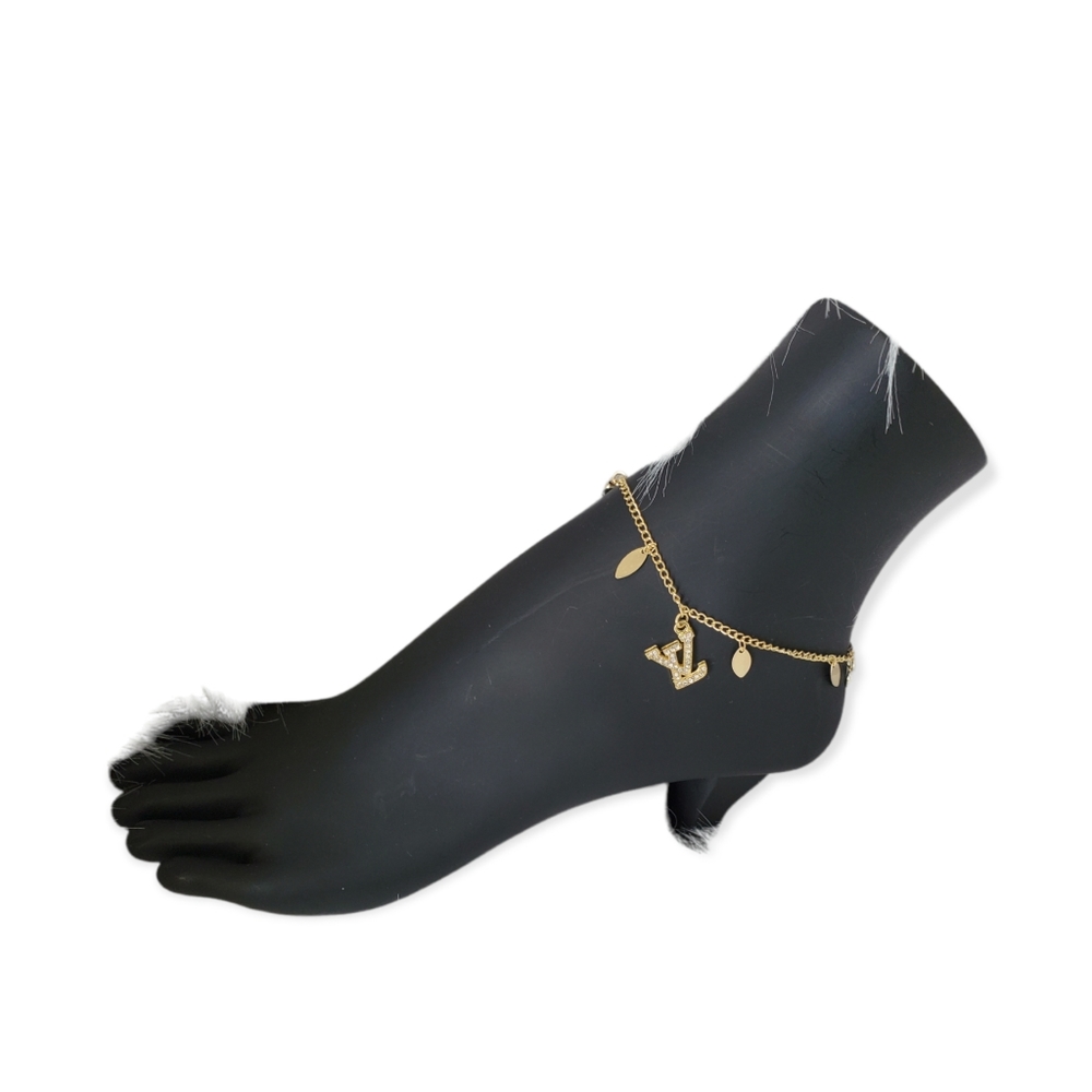 LV with stones anklet